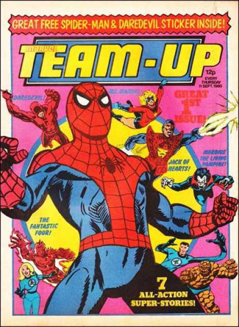 Marvel Team-Up #1 comic cover