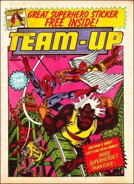 Marvel Team-Up #2 comic cover