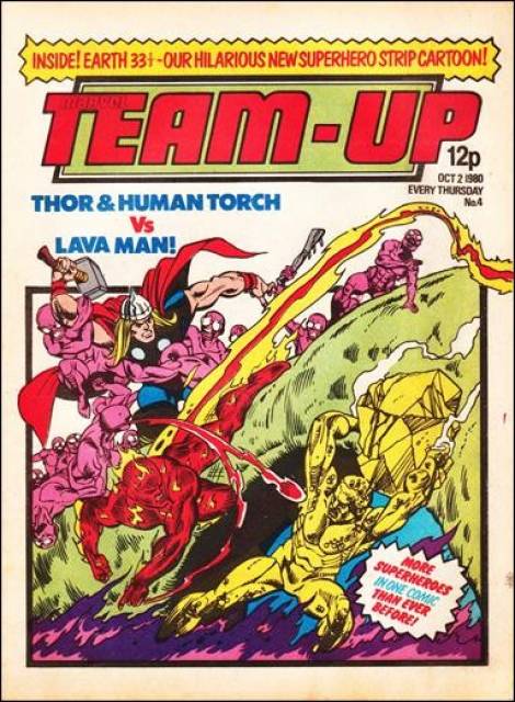 Marvel Team-Up #4 comic cover