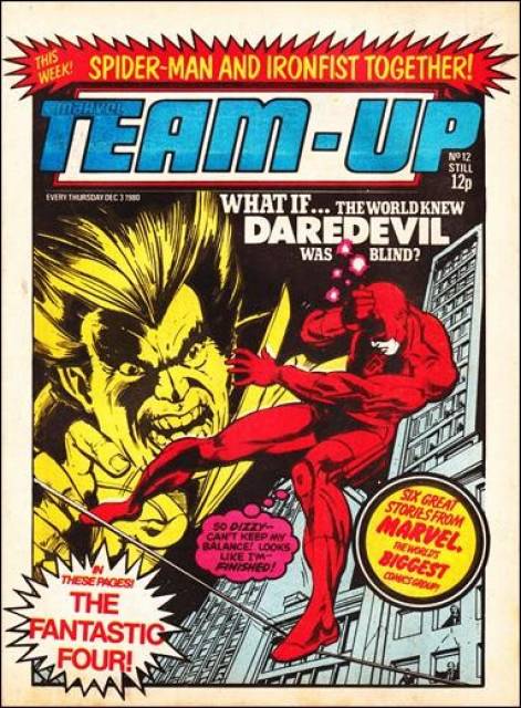 Marvel Team-Up #12 comic cover