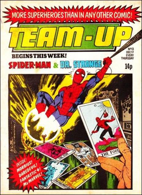 Marvel Team-Up #13 comic cover