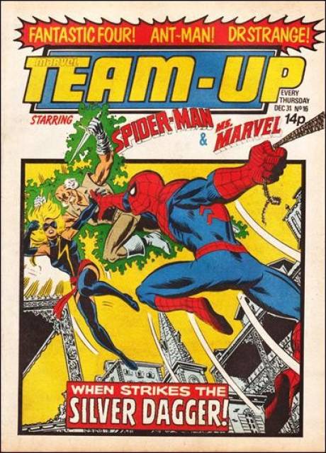 Marvel Team-Up #16 comic cover