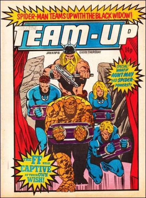 Marvel Team-Up #18 comic cover