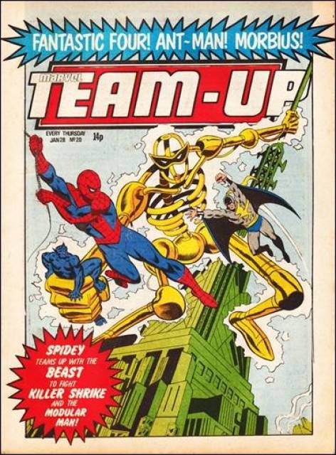 Marvel Team-Up #20 comic cover