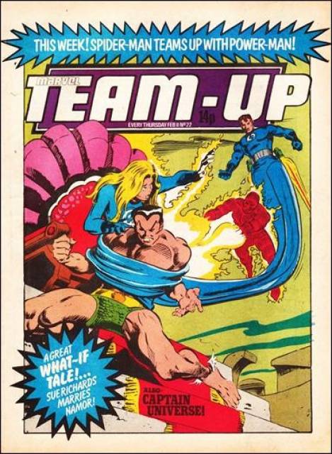 Marvel Team-Up #22 comic cover
