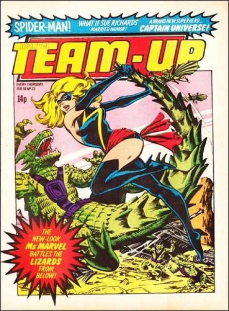 Marvel Team-Up #23 comic cover