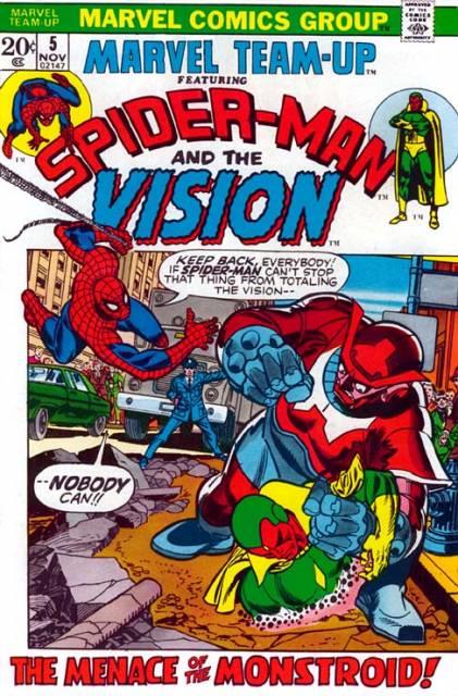 Marvel Team Up #5 comic cover