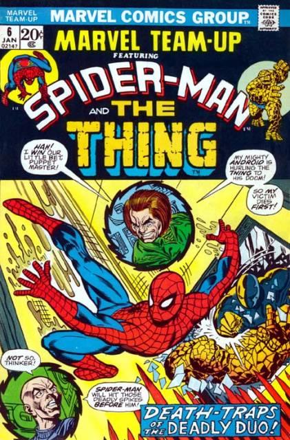 Marvel Team Up #6 comic cover