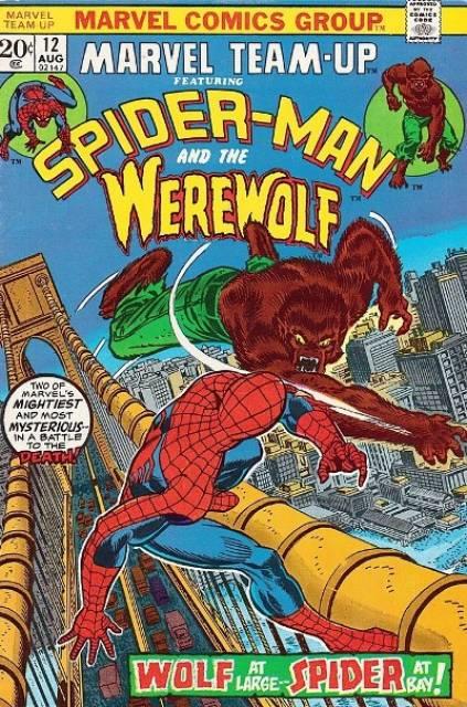 Marvel Team Up #12 comic cover