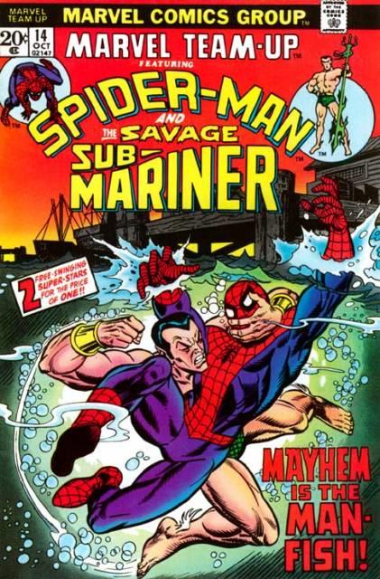 Marvel Team Up #14 comic cover