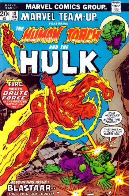 Marvel Team Up #18 comic cover