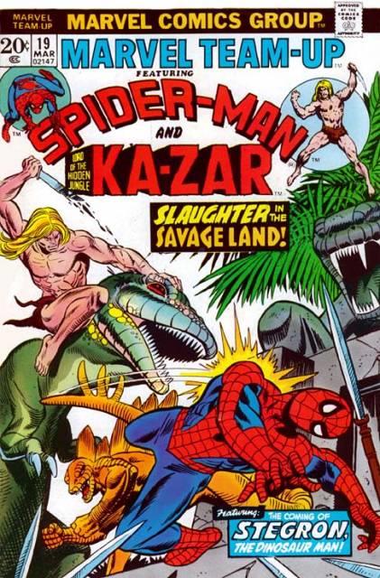 Marvel Team Up #19 comic cover
