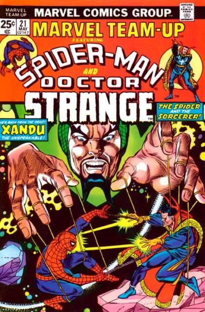 Marvel Team Up #21 comic cover