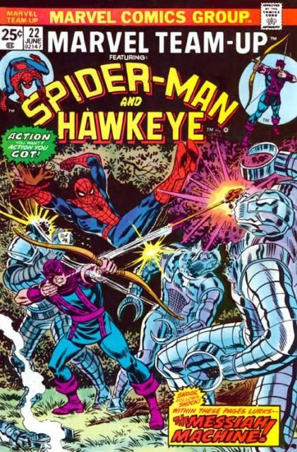 Marvel Team Up #22 comic cover