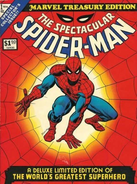 Marvel Treasury Edition #1 comic cover