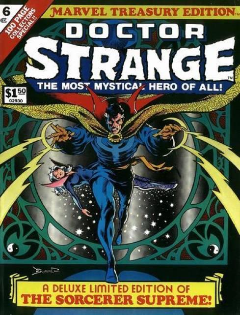 Marvel Treasury Edition #6 comic cover