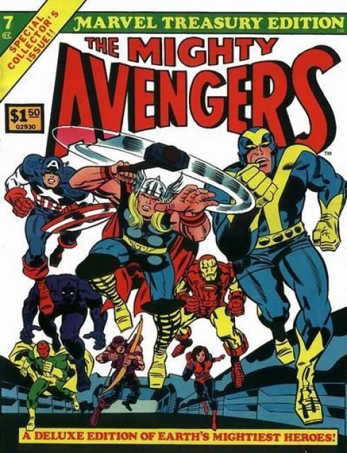 Marvel Treasury Edition #7 comic cover