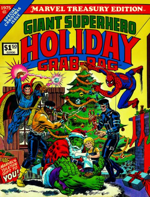 Marvel Treasury Edition #8 comic cover
