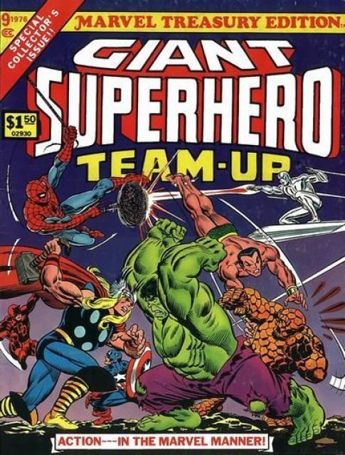 Marvel Treasury Edition #9 comic cover