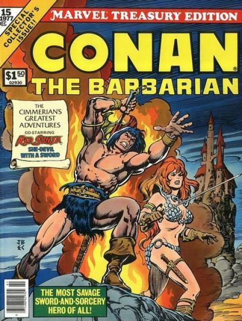 Marvel Treasury Edition #15 comic cover