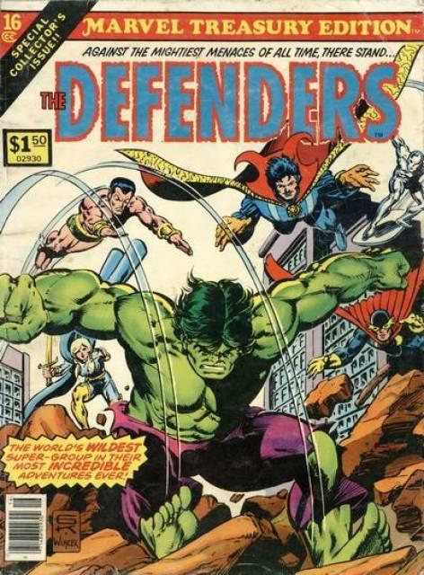 Marvel Treasury Edition #16 comic cover