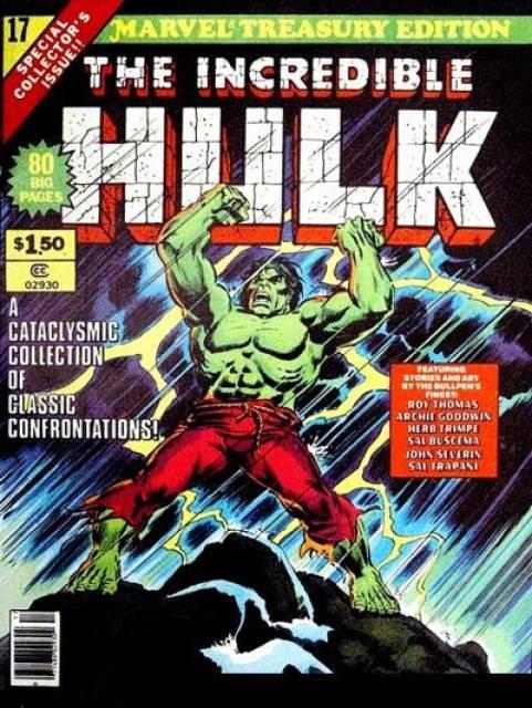 Marvel Treasury Edition #17 comic cover