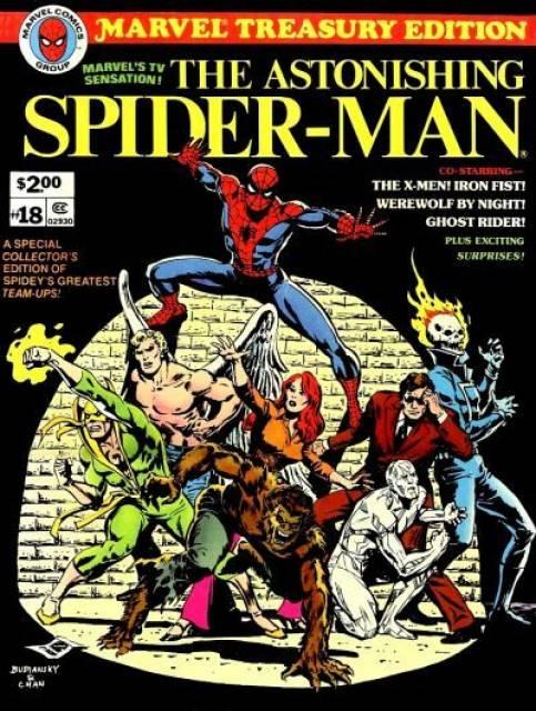 Marvel Treasury Edition #18 comic cover
