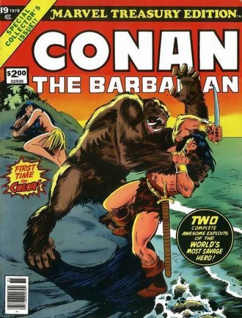 Marvel Treasury Edition #19 comic cover