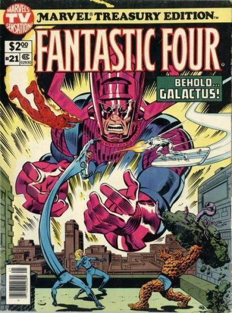 Marvel Treasury Edition #21 comic cover