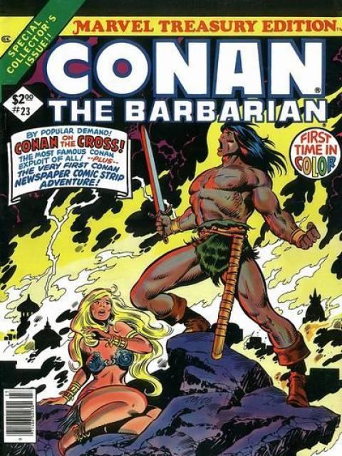 Marvel Treasury Edition #23 comic cover