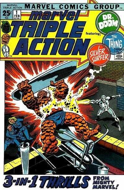 Marvel Triple Action #1 comic cover