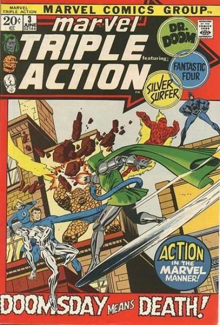 Marvel Triple Action #3 comic cover