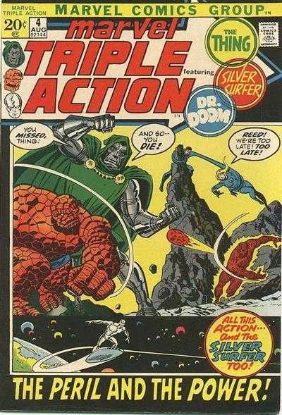 Marvel Triple Action #4 comic cover