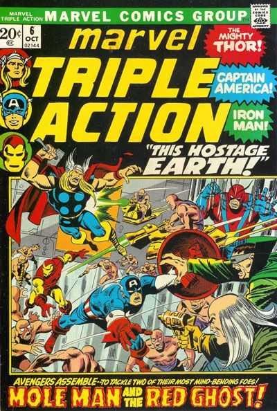 Marvel Triple Action #6 comic cover