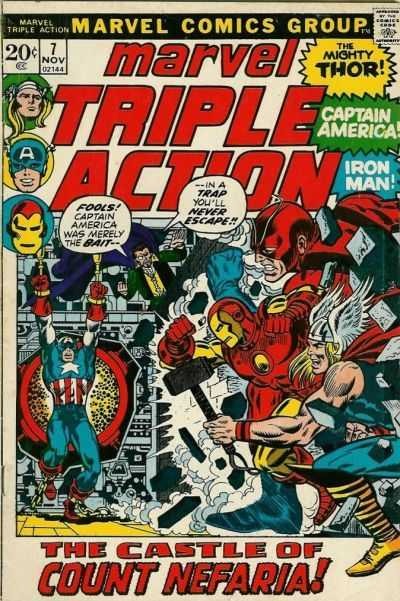 Marvel Triple Action #7 comic cover