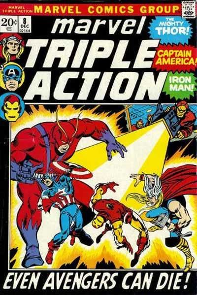Marvel Triple Action #8 comic cover