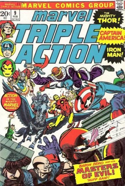 Marvel Triple Action #9 comic cover