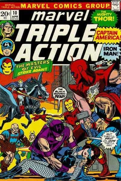 Marvel Triple Action #10 comic cover