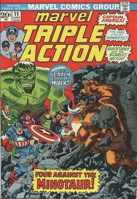 Marvel Triple Action #11 comic cover