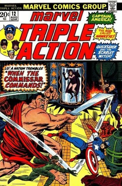 Marvel Triple Action #12 comic cover