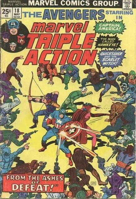 Marvel Triple Action #18 comic cover