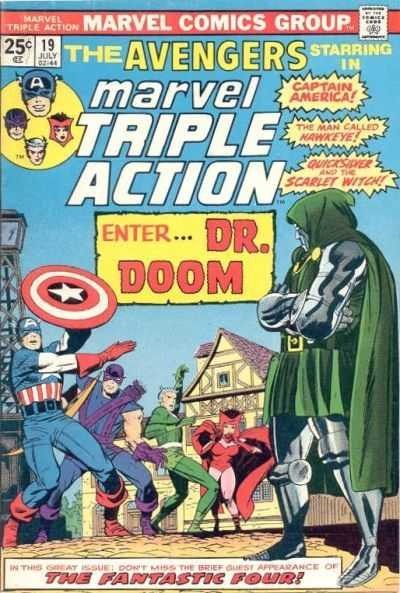 Marvel Triple Action #19 comic cover