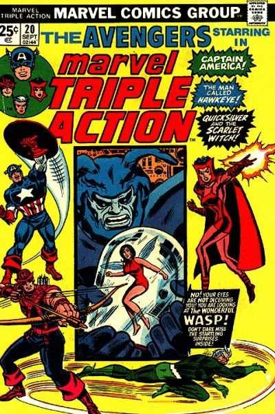 Marvel Triple Action #20 comic cover