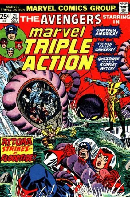 Marvel Triple Action #21 comic cover