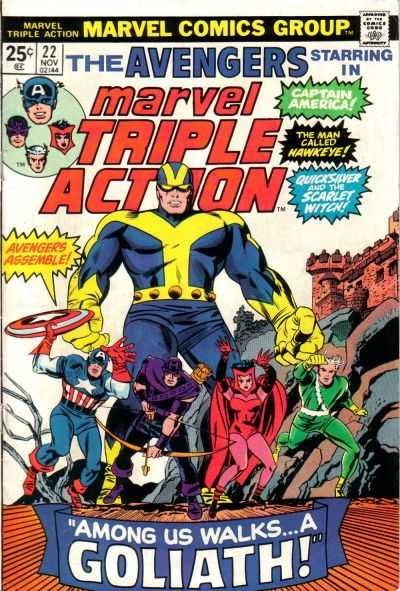Marvel Triple Action #22 comic cover