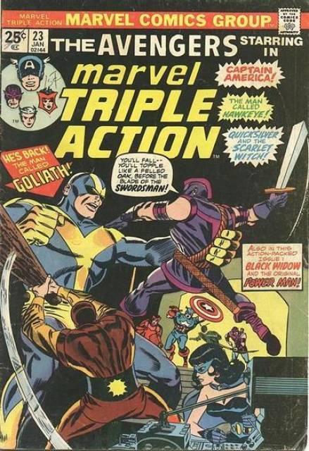 Marvel Triple Action #23 comic cover