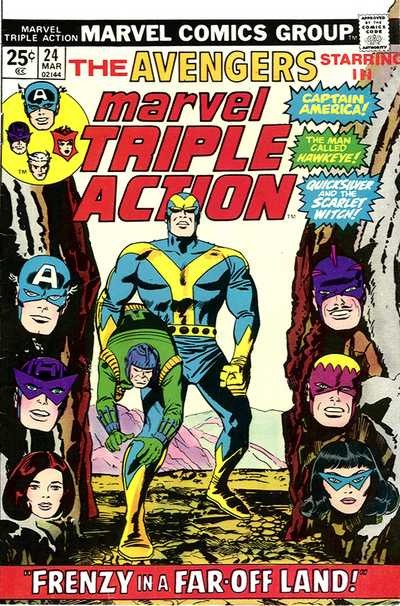 Marvel Triple Action #24 comic cover