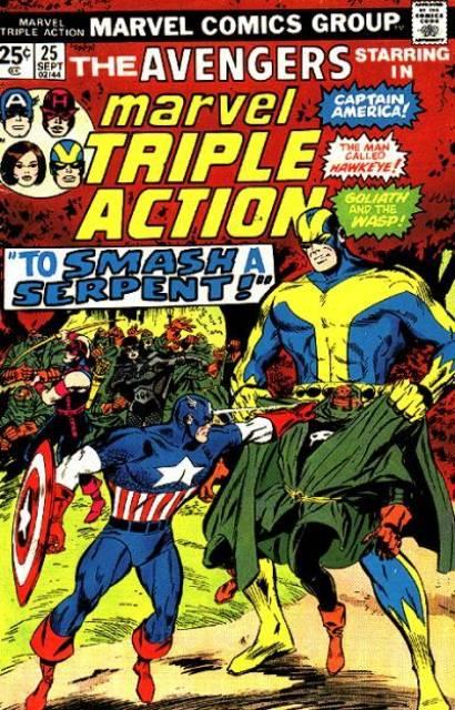 Marvel Triple Action #25 comic cover