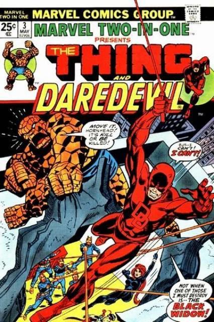 Marvel Two In One #3 comic cover