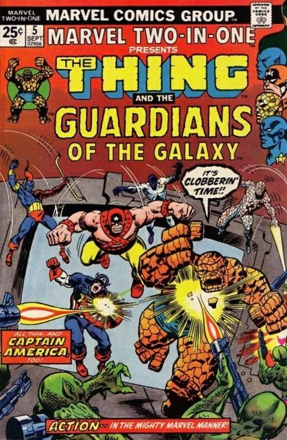 Marvel Two In One #5 comic cover
